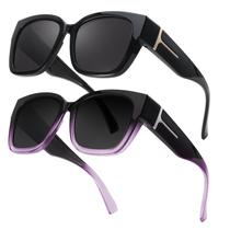 Gafas de Sol Oversize Myiaur para Mujeres - Modelo Fit Over Glasses