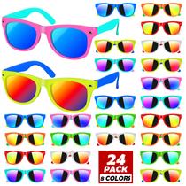 Gafas de Sol para Niños OLIKER Paquete de 16 con Protección UV400 Edad 3-8 Gafas de Sol para Niños OLIKER Paquete de 16 con Protección UV400 Edad 3-8