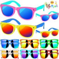 Gafas de Sol para Niños OLIKER Protección UV400 Paquete de 16 para Edades de 3 a 8 Años Gafas de Sol para Niños OLIKER Protección UV400 Paquete de 16 para Edades de 3 a 8 Años