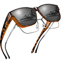 Gafas de sol Peekaco polarizadas UV400 tipo "fit over" para hombres y mujeres