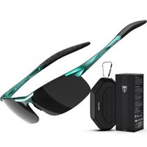 Gafas de Sol Polarizadas ATTCL 8177 Bay-azul-gris para Hombre
