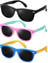 Gafas de Sol Polarizadas BEALER para Niños con Protección UV, Edades 3-9