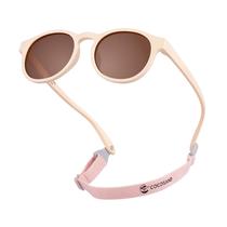 Gafas de Sol Polarizadas Beige Redondas para Niños Pequeños COCOSAND 2-6 Años Gafas de Sol Polarizadas Beige Redondas para Niños Pequeños COCOSAND 2-6 Años
