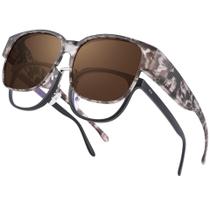 Gafas de Sol Polarizadas BIRCEN UV400 para Usar Sobre Lentes para Hombre y Mujer