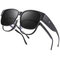 Gafas de Sol Polarizadas BIRCEN UV400 para Usar Sobre Lentes para Hombre y Mujer