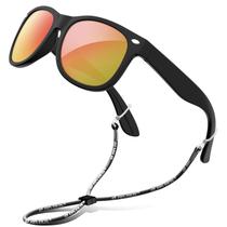 Gafas de Sol Polarizadas de Caucho para Niños RIVBOS para Edades de 3 a 10 años RBK004-2