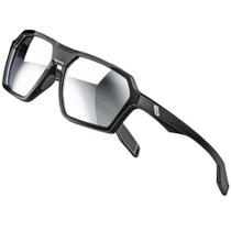 Gafas de Sol Polarizadas de Moda ATTCL para Hombre 2137 Negro Plata Gafas de Sol Polarizadas de Moda ATTCL para Hombre 2137 Negro Plata