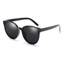 Gafas de Sol Polarizadas Dollger de Moda, Sobredimensionadas, Estilo Ojo de Gato en Negro