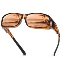 Gafas de sol polarizadas DUCO 8954 UV400 Fitover carey Gafas de sol polarizadas DUCO 8954 UV400 Fitover carey