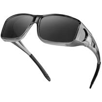 Gafas de sol polarizadas IGnaef UV400 para usar sobre anteojos, unisex