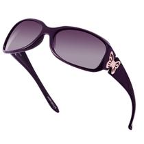 Gafas de sol polarizadas LVIOE con decoración de mariposa para mujer Gafas de sol polarizadas LVIOE con decoración de mariposa para mujer