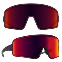 Gafas de Sol Polarizadas MAXJULI UV400 para Hombre y Mujer Morado/Rojo