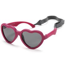 Gafas de Sol Polarizadas para Bebés NULOOQ Flexibles en Forma de Corazón Gafas de Sol Polarizadas para Bebés NULOOQ Flexibles en Forma de Corazón