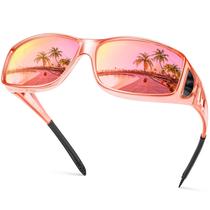 Gafas de Sol Polarizadas Peekaco UV400 para Hombres y Mujeres que se Ajustan Sobre Lentes