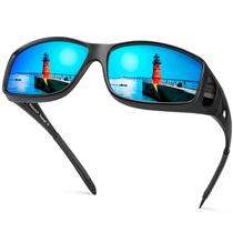 Gafas de Sol Polarizadas Peekaco UV400 para Usar Sobre Lentes para Mujeres y Hombres