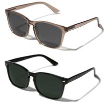 Gafas de Sol Polarizadas TIJN Clásicas con Montura Cuadrada UV400