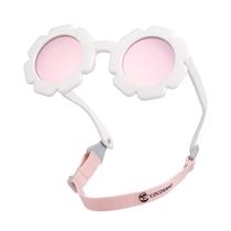 Gafas de sol polarizadas UV400 COCOSAND con flores para bebés de 3 a 24 meses