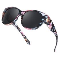 Gafas de sol polarizadas UV400 Fit Over para mujeres Gafas de sol polarizadas UV400 Fit Over para mujeres
