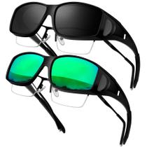 Gafas de Sol Polarizadas UV400 KANASTAL para Usar Sobre Lentes para Hombres y Mujeres Gafas de Sol Polarizadas UV400 KANASTAL para Usar Sobre Lentes para Hombres y Mujeres