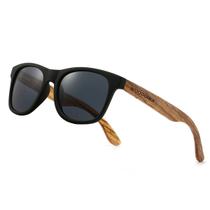 Gafas de Sol Polarizadas WOODONLY de Madera de Cebra Unisex con Estuche Gafas de Sol Polarizadas WOODONLY de Madera de Cebra Unisex con Estuche