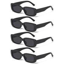 Gafas de Sol Rectangulares JASPIN Y2K Retro 90s UV400 para Mujeres y Hombres Gafas de Sol Rectangulares JASPIN Y2K Retro 90s UV400 para Mujeres y Hombres