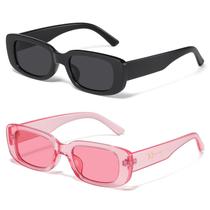 Gafas de sol rectangulares retro Y2K JASPIN para mujeres y hombres Gafas de sol rectangulares retro Y2K JASPIN para mujeres y hombres