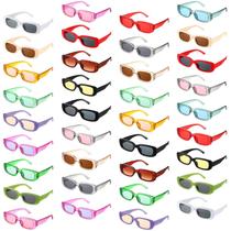 Gafas de Sol Retro Ecally Rectangulares Vintage de los 90 para Mujer y Hombre Gafas de Sol Retro Ecally Rectangulares Vintage de los 90 para Mujer y Hombre