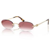 Gafas de Sol Retro Ovaladas Pequeñas TYA Sin Montura UV400 para Mujer y Hombre