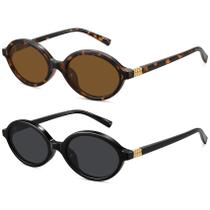 Gafas de Sol Retro Ovaladas WOWSUN para Mujer con Protección UV400 Gafas de Sol Retro Ovaladas WOWSUN para Mujer con Protección UV400
