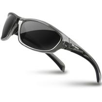 Gafas de Sol RIVBOS RB832-1 Negro Transparente Gris Polarizadas UV400