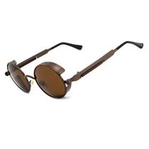 Gafas de Sol RONSOU Estilo Steampunk Vintage Polarizadas UV400