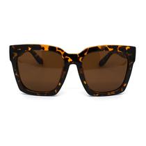 Gafas de Sol SA106 Estilo Boyfriend Oversize para Mujer con Montura de Carey