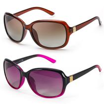 Gafas de Sol SIPHEW Polarizadas Vintage Cuadradas para Mujer