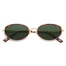 Gafas de Sol SOJOS a la Moda Ovaladas y Redondas Polarizadas SJ1248 Marrón/Verde Gafas de Sol SOJOS a la Moda Ovaladas y Redondas Polarizadas SJ1248 Marrón/Verde