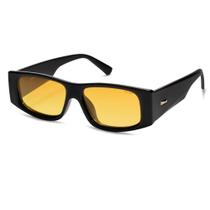 Gafas de Sol SOJOS de Moda Y2K Rectangulares Polarizadas SJ2228 Negro/Amarillo Gafas de Sol SOJOS de Moda Y2K Rectangulares Polarizadas SJ2228 Negro/Amarillo