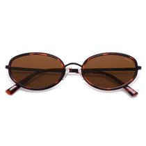 Gafas de Sol SOJOS SJ1248 Ovaladas y Redondas de Moda Polarizadas Marrón Gafas de Sol SOJOS SJ1248 Ovaladas y Redondas de Moda Polarizadas Marrón