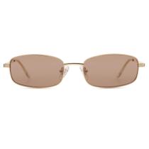 Gafas de sol SOJOS Y2k rectangular estrecho SJ1187 oro/transparente Gafas de sol SOJOS Y2k rectangular estrecho SJ1187 oro/transparente