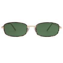 Gafas de Sol SOJOS Y2k Rectángulo Estrecho SJ1187 Carey/Verde Gafas de Sol SOJOS Y2k Rectángulo Estrecho SJ1187 Carey/Verde