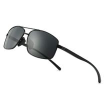 Gafas de Sol SUNGAIT 2458 HKH Negro con Lentes Grises 62 mm Gafas de Sol SUNGAIT 2458 HKH Negro con Lentes Grises 62 mm