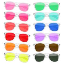Gafas de sol SUNOVELTIES Retro con Montura Transparente y Lentes Jelly Gafas de sol SUNOVELTIES Retro con Montura Transparente y Lentes Jelly
