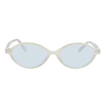 Gafas de sol TIJN Olisa Retro Ovaladas Polarizadas UV400 Beige/Azul Claro