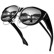 Gafas de sol URUMQI polarizadas con protección UV400 para mujer, cubren lentes ópticos Gafas de sol URUMQI polarizadas con protección UV400 para mujer, cubren lentes ópticos