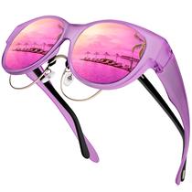 Gafas de Sol URUMQI Polarizadas UV400 para Mujer que se Ajustan sobre Lentes