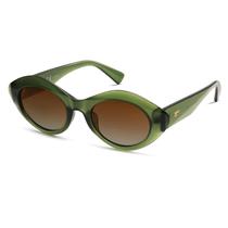 Gafas de Sol VANLINKER Polarizadas, Trendy, Ovaladas y Gruesas VL9825 Verde