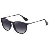 Gafas de Sol WowSun Vintage Redondas Polarizadas para Mujer en Gris Gafas de Sol WowSun Vintage Redondas Polarizadas para Mujer en Gris