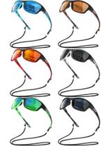 Gafas Deportivas Polarizadas Leelosp Protección UV400 Paquete de 6