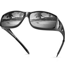 Gafas para Conducir de Noche Cool Fit para Usar Sobre Anteojos con Lentes Polarizados UV400