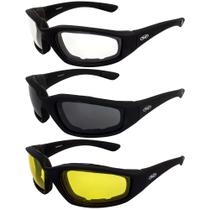Gafas para Motociclistas Global Vision Kickback 3 Pares