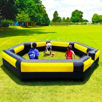 Gaga Ball Pit inflável OZIS 15FT com ventilador para crianças