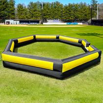 Gaga Ball Pit inflável OZIS de 20 pés com ventilador para interior/exterior Gaga Ball Pit inflável OZIS de 20 pés com ventilador para interior/exterior